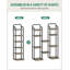 Vertical Shoe Rack, Shoe Shelves, Wood Shoe Organizer for Closet, Entryway, Shoe Tower for Small Spaces, Free Standing, Adjustable, with 2 Hooks, 6 Tier-155199982