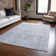Machine Washable Indoor/Outdoor Xhevrie Sky Rug