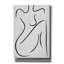 «Sitting Woman» par Yass Naffas Designs, estampe numérique sur toile-156135630