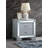 Bellomy 4BF08C4C554C4CFDA4CD8D7A954814A7 Nightstand , Silver