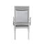 Fauteuil Otto en argent