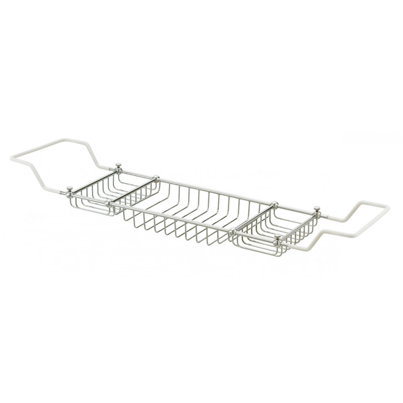Bath Caddy, Polished Chrome
