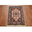 Tapis oriental ivoire traditionnel en laine 2 x 3
