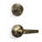 Levers With Deadbolt Reversible Entry Set-72659347