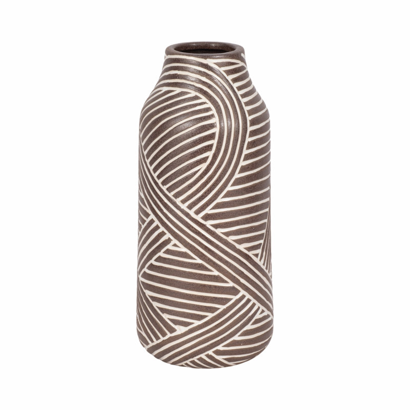 Petit vase 13 "Alicia Niles, H 13 po x l 6 po x P 6 po