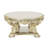 Gorou Round Coffee Table in Antique Gold