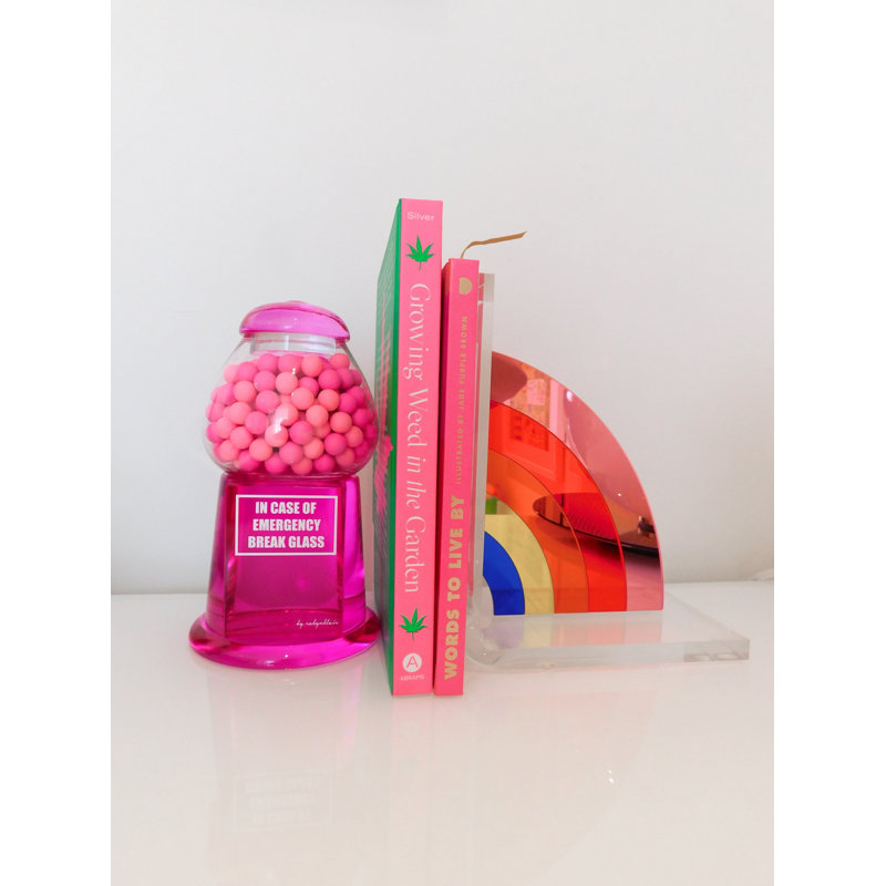 Licorice, Pink/Clear/White