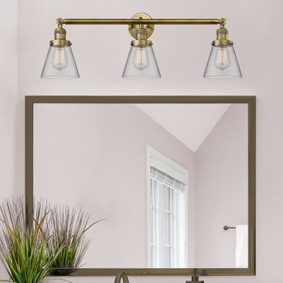 Cone 3 Light Bath Vanity Light