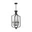 Lustre empire en métal 4 lumières à intensité variable-1240862063-1240862064