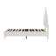 3' Single Upholstered Princess Bed with LED Light-1537799811