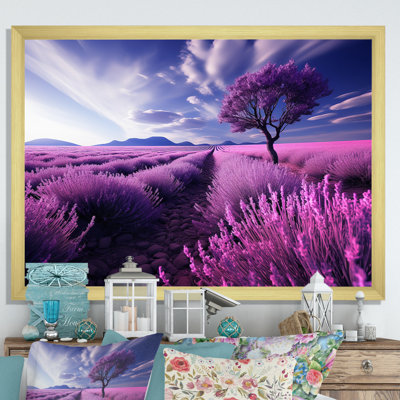 " France Lavender Fields Symphony "