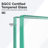 Frameless Single Sliding Shower Door