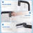 CERYPSA Pull Down Kitchen Faucet with 90° Adjustment for Switching Three Spray Modes-93577449