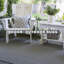 Tapis tressé intérieur / extérieur gris / brun Doherty-755049251