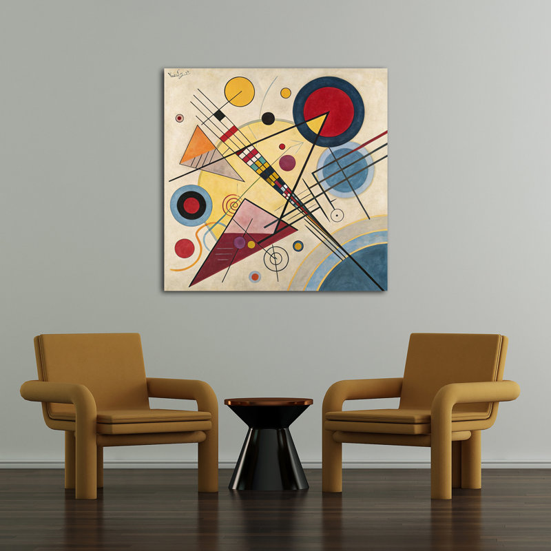 Symphony In Shapes, 54" H x 54" W