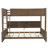 Bunk Bed with Storage Cabinets and USB Ports-514676466-514676464