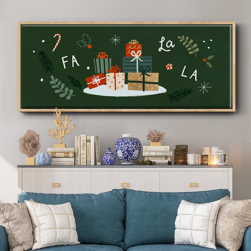 «Little St. Nick Collection», toile encadrée, H 24 po x l 60 po