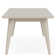 Laguna Rectangular Table And Cream Side Chairs Dining Set
