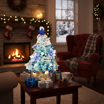 Christmas Tree Decoration With Accessories Christmas Party Decoration Artificial Christmas Tree For Christmas Window Walkway Decoration Indoor Home Party