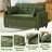 56.9'' Upholstered Convertible Sleeper Sofa with USB and Side Pocket-584877608