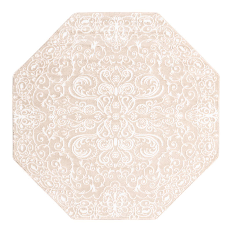 Anah Oriental Indoor Rug, Octagon 5'3" x 5'3"