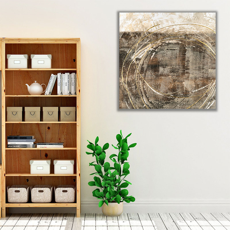 «Metallic Thread I», reproduction d'art sur toile, H 20 po x l 20 po