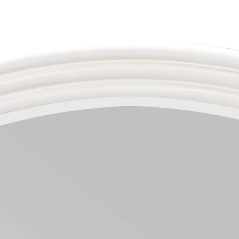 Miroir rond gris Carena