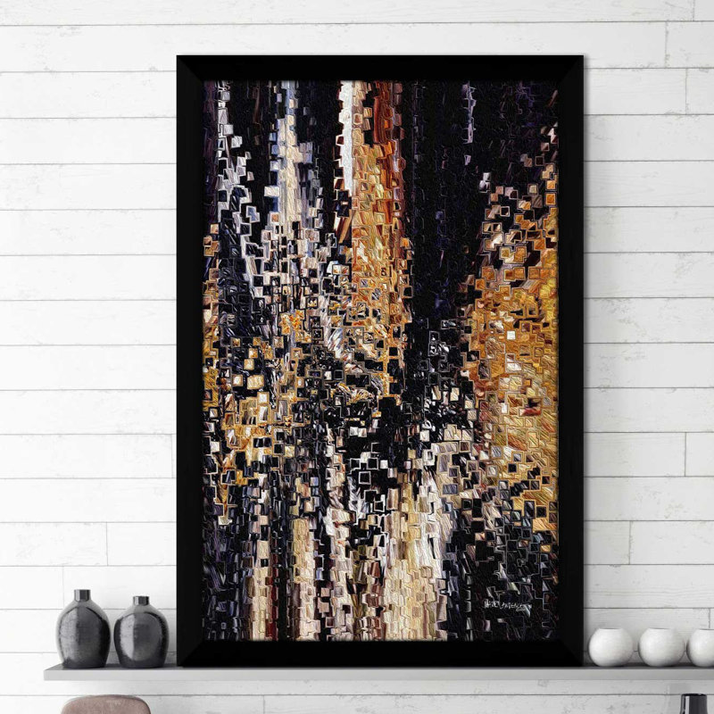 «Your Creator, Colossians 1/16» par Mark Lawrence, impression, Cadre noir, H 25,5 po x l 19,5 po x P 1 po
