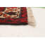 Hand-Knotted Rizbaft Red Wool Rug 3'5" X 6'5"