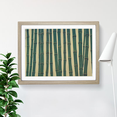 Stimulating Bamboo Forest - Framed Print