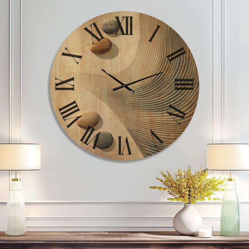 Horloge murale Boho, Oversized