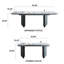Ensemble de table de salle à manger 9 pièces Myrasol avec table de salle à manger extensible en fritté de 94,48 po avec 8 chaises en tissu-75396765-75396754-75396767