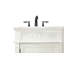 Meuble-lavabo double 54 po blanc antique-137891536