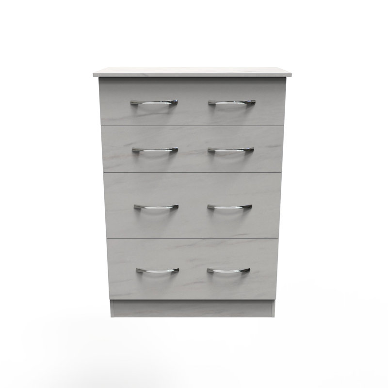 Dekyn 74cm W 4 - Drawer Chest of Drawers