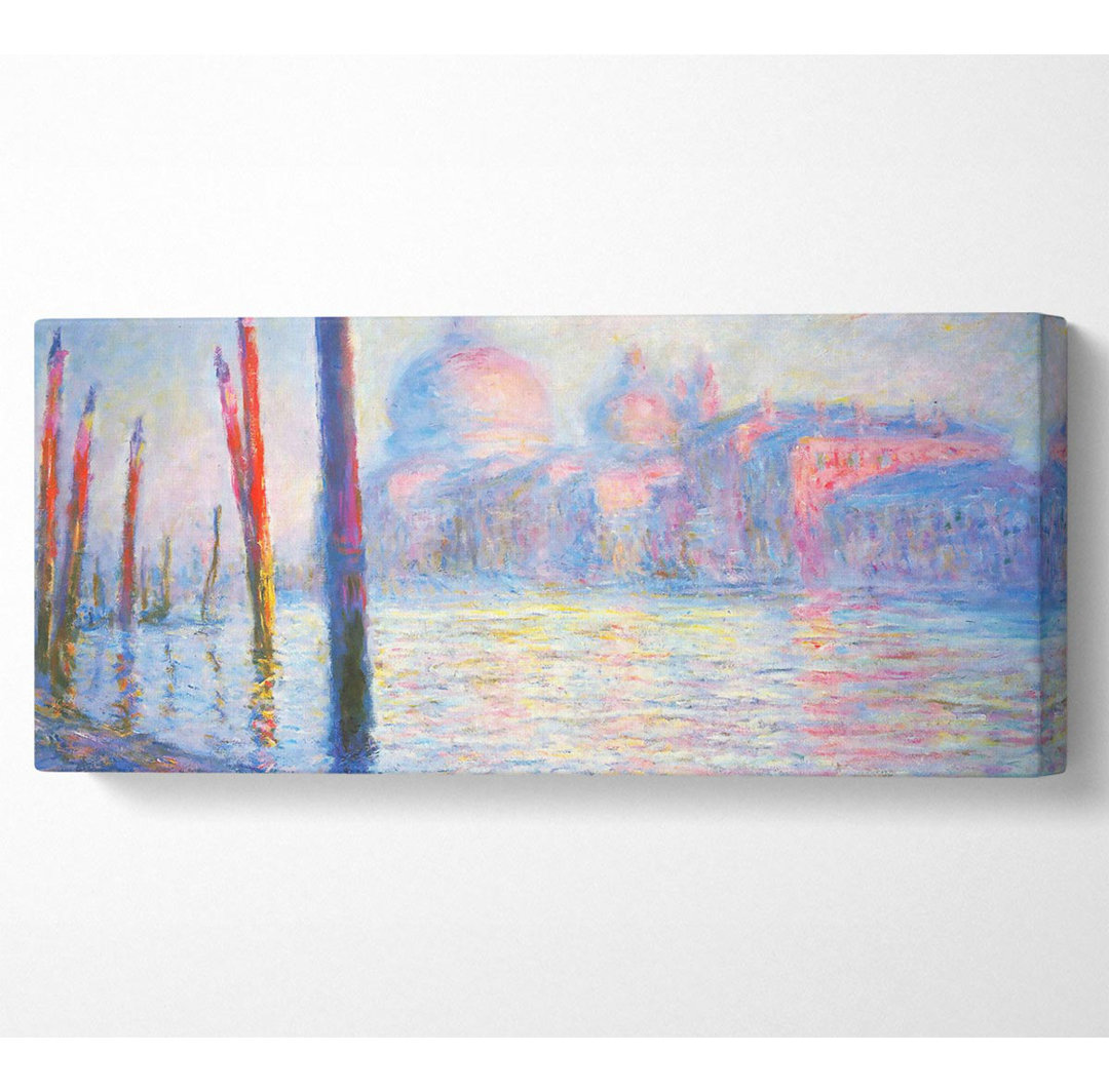 Monet Canal Grand - Kunstdrucke auf Leinwand - Wrapped Canvas