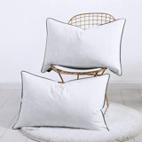 Babb Ultra-Soft Medium-Support Feather Down Bed Pillows Set of 2