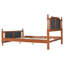 Lit plateforme en tissu d'ameublement en velours Callista-126016349-126016350