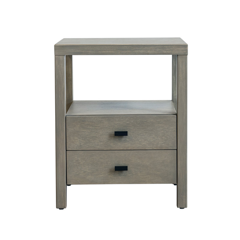 Table de chevet Adelaida, Gris délavé
