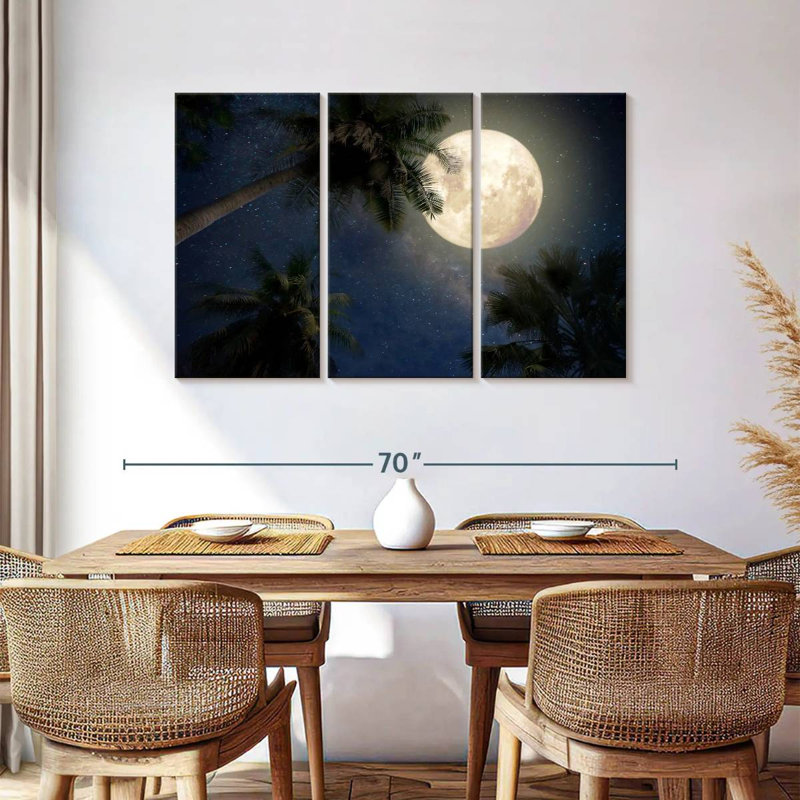 Oberle Tropical Moonlight, 36" H x 57" W