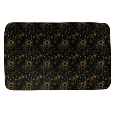 Tapis pour salle de bain astrologie Leffel