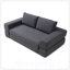 Canapé-lit convertible, canapé-lit pliant 3 en 1 avec tissu en velours côtelé, matelas de futon et coussins pour le salon et la chambre à coucher-956778765-956778759