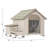 Martell Solid Wood Dog House