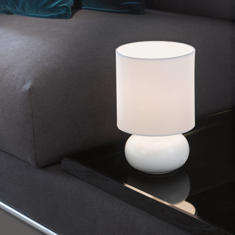 Quakertown Ceramic Table Lamp, White