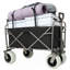 Chariot tout-terrain polyvalent avec porte-tringle et sac multiusage