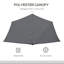 Balcony 293cm Balcony Parasol-20355355