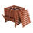 89.7 Gallons Wood Outdoor Stationary Composter