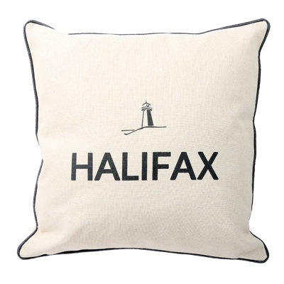 O Canada Cities Linen Reversible Throw Pillow