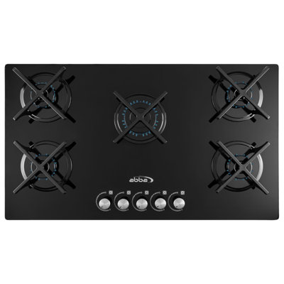 36 Gas on Glass  Cooktop with 5 Burners