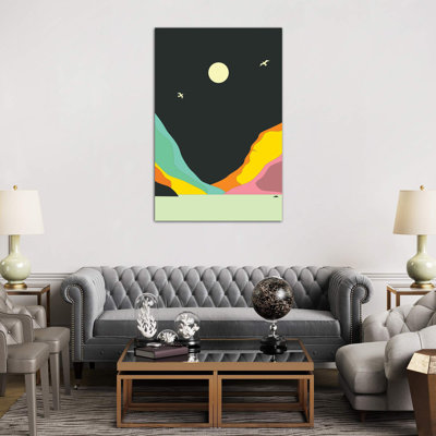 Minimal Landscape XXVIII - Wrapped Canvas Print