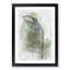 Green Hermit Hummingbird in Abstract - Picture Frame Graphic Art Print-55736279-55736281